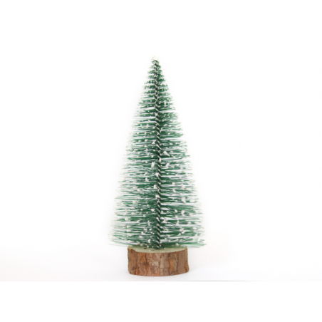 Acheter Mini sapin de Noël vert enneigé - 14 cm - 2,99 € en ligne sur La Petite Epicerie - Loisirs créatifs