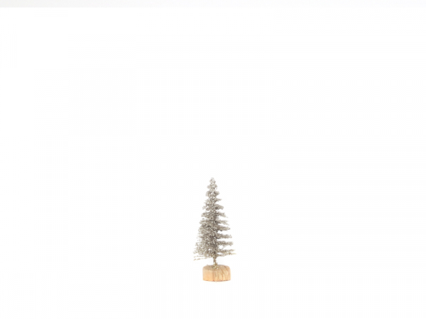 Acheter Mini sapin de Noël argenté - 4,5 cm - 0,49 € en ligne sur La Petite Epicerie - Loisirs créatifs