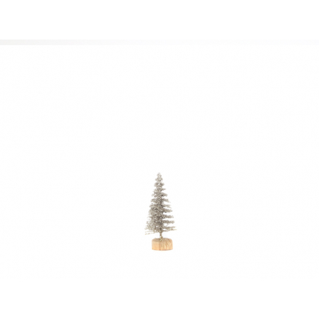 Acheter Mini sapin de Noël argenté - 4,5 cm - 0,49 € en ligne sur La Petite Epicerie - Loisirs créatifs