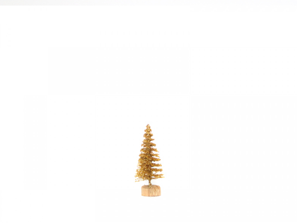 Acheter Mini sapin de Noël doré - 4,5 cm - 0,49 € en ligne sur La Petite Epicerie - Loisirs créatifs