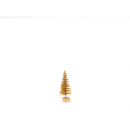 Acheter Mini sapin de Noël doré - 4,5 cm - 0,49 € en ligne sur La Petite Epicerie - Loisirs créatifs