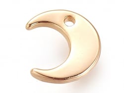 Acheter Pendentif lune - doré à l'or fin 18k sans nickel - 9 mm - 0,99 € en ligne sur La Petite Epicerie - Loisirs créatifs