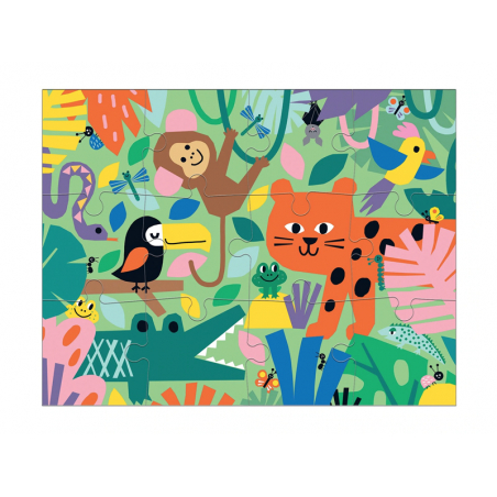 Acheter Puzzle jungle - 12 pièces - Mudpuppy - 24,99 € en ligne sur La Petite Epicerie - Loisirs créatifs