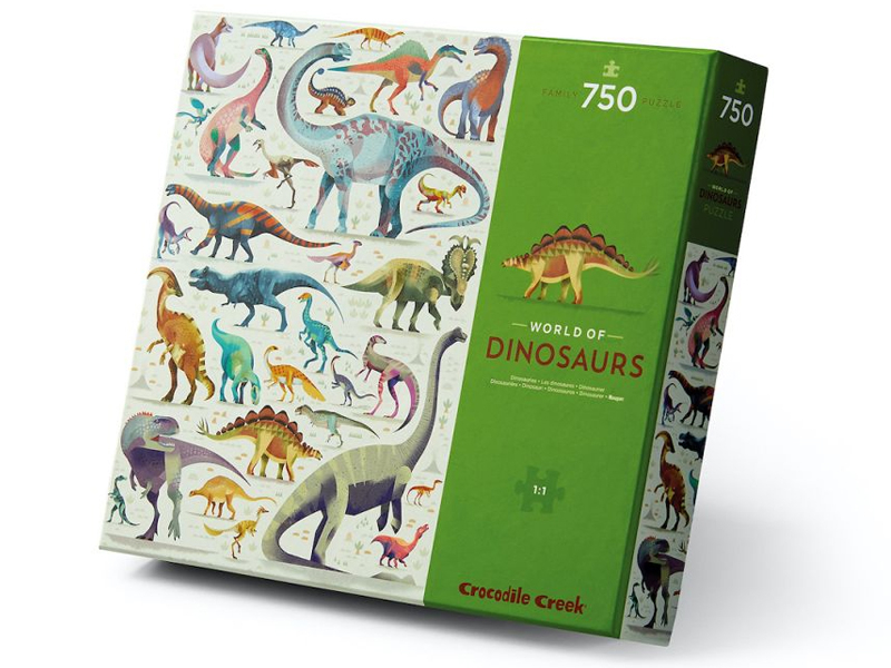Acheter Puzzle les dinosaures - 750 pièces - Crocodile Creek - 24,99 € en ligne sur La Petite Epicerie - Loisirs créatifs