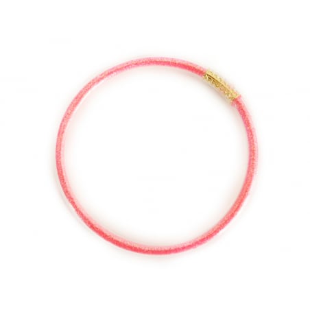 Acheter Bracelet jonc bouddhiste fantaisie à l'unité - rose - paillettes fines - 1,99 € en ligne sur La Petite Epicerie - Loi...