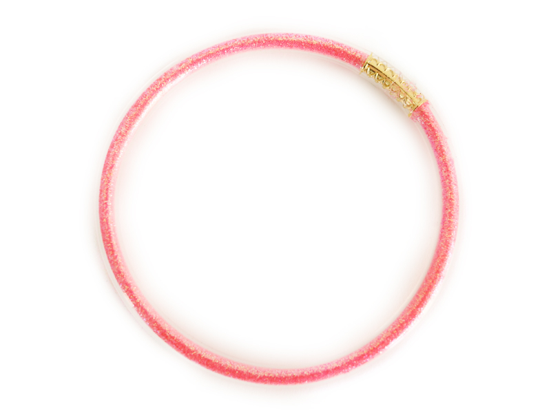 Acheter Bracelet jonc bouddhiste fantaisie à l'unité - rose - paillettes fines - 1,99 € en ligne sur La Petite Epicerie - Loi...