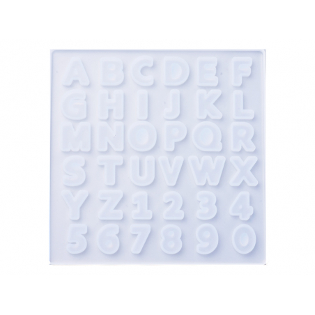 Acheter Moule en silicone - alphabet et chiffre - 5,99 € en ligne sur La Petite Epicerie - Loisirs créatifs