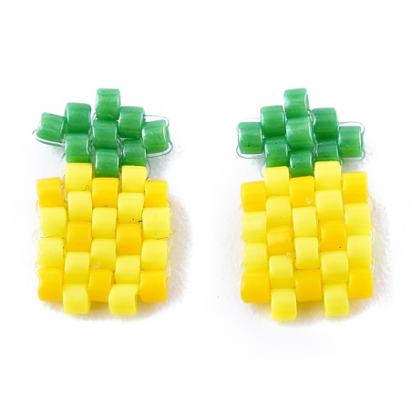 Acheter Tissage perles miyuki fait main - Ananas - 1,19 € en ligne sur La Petite Epicerie - Loisirs créatifs