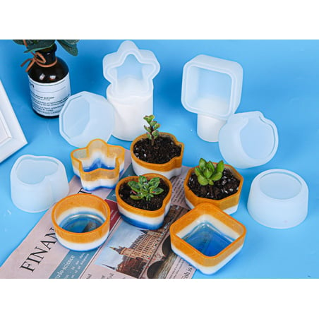 Acheter Moule en silicone - Petit pot rond - 7,99 € en ligne sur La Petite Epicerie - Loisirs créatifs