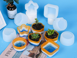 Acheter Moule en silicone - Pot carré - 8,99 € en ligne sur La Petite Epicerie - Loisirs créatifs