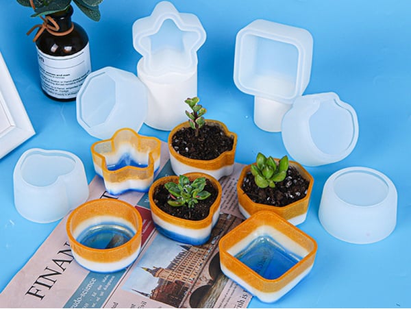 Acheter Moule en silicone - Pot carré - 8,99 € en ligne sur La Petite Epicerie - Loisirs créatifs