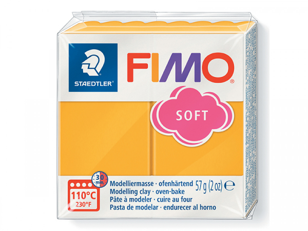 Acheter Pâte Fimo Soft Mangue caramel T10 - 2,19 € en ligne sur La Petite Epicerie - Loisirs créatifs