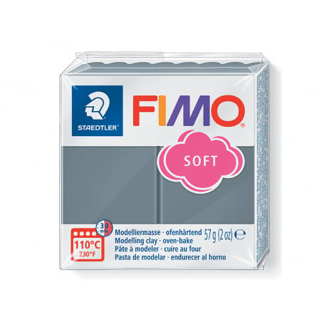 Acheter Pâte Fimo Soft Gris de tempête T80 - 2,19 € en ligne sur La Petite Epicerie - Loisirs créatifs