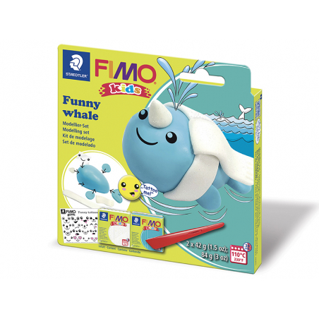 Acheter Kit Fimo Kids - Baleine funny - 4,69 € en ligne sur La Petite Epicerie - Loisirs créatifs