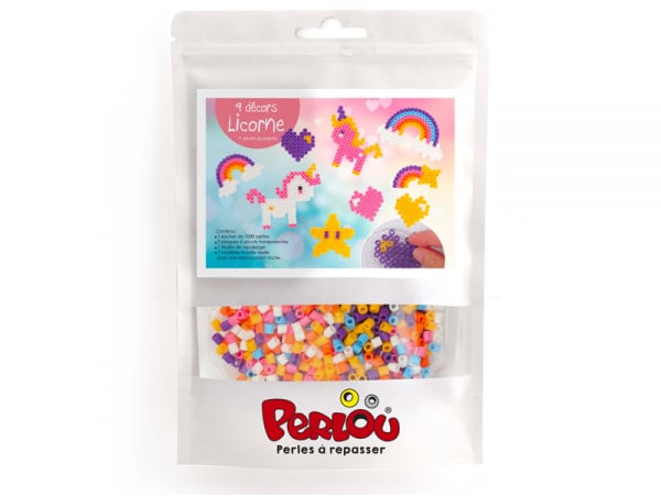 Acheter Kit perlou licorne - 1000 perles - 7,49 € en ligne sur La Petite Epicerie - Loisirs créatifs
