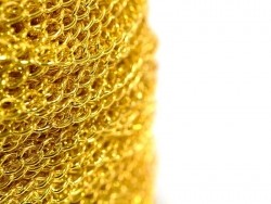 Acheter Chaine gourmette 5 mm - dorée x 20 cm - 0,49 € en ligne sur La Petite Epicerie - Loisirs créatifs