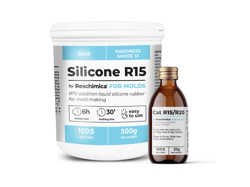Acheter Silicone R15 pour créer des moules souples - 500 g - 24,99 € en ligne sur La Petite Epicerie - Loisirs créatifs