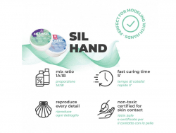 Acheter Sil Hand - pâte pour créer des moules souples en 5 min - 250 g - 18,99 € en ligne sur La Petite Epicerie - Loisirs cr...