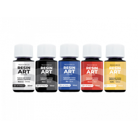 Acheter Assortiment de 5 colorants Resin art color - 50 ml - 28,99 € en ligne sur La Petite Epicerie - Loisirs créatifs