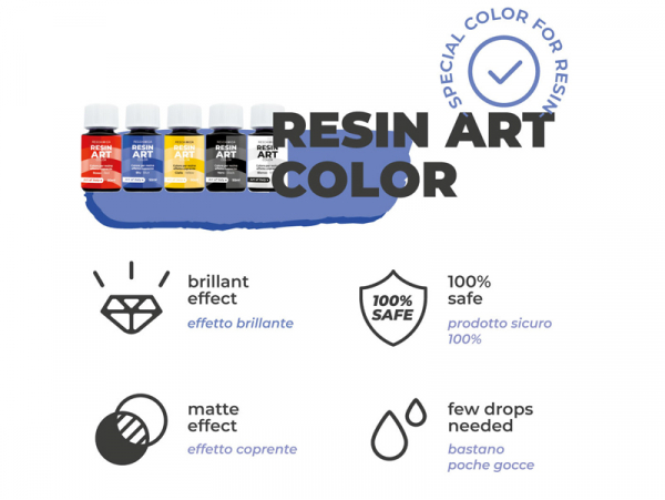 Acheter Colorant Resin art color 50 ml - Noir - 5,99 € en ligne sur La Petite Epicerie - Loisirs créatifs