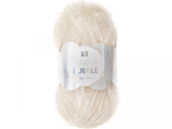 Acheter Laine à tricoter Creative bubble pour éponge tawashi - Crème - 2,99 € en ligne sur La Petite Epicerie - Loisirs créatifs