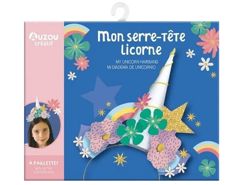 Acheter Coffret créatif - Mon serre-tête licorne - Editions Auzou - 9,29 € en ligne sur La Petite Epicerie - Loisirs créatifs