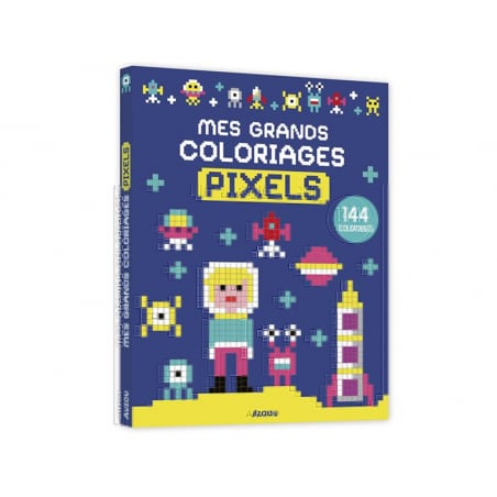 Acheter Mes grands coloriages pixels - Editions Auzou - 5,95 € en ligne sur La Petite Epicerie - Loisirs créatifs