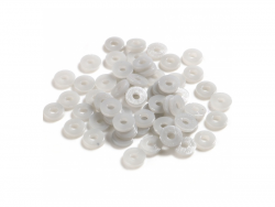 Acheter Boite de perles rondelles heishi en plastique 6 mm - Gris clair - 1,99 € en ligne sur La Petite Epicerie - Loisirs cr...