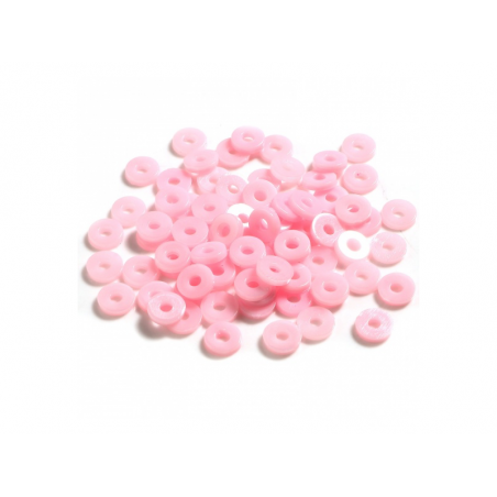 Acheter Boite de perles rondelles heishi en plastique 6 mm - Rose pêche - 1,99 € en ligne sur La Petite Epicerie - Loisirs cr...