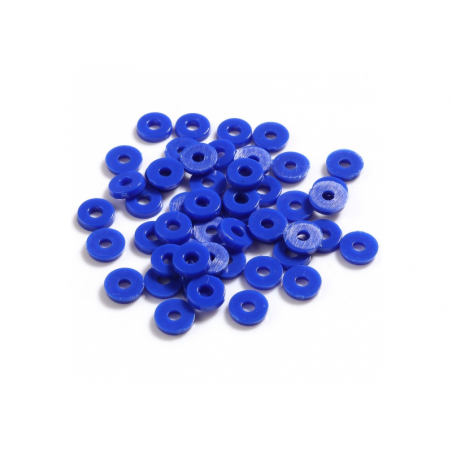 Acheter Boite de perles rondelles heishi en plastique 6 mm - Bleu foncé - 1,99 € en ligne sur La Petite Epicerie - Loisirs cr...