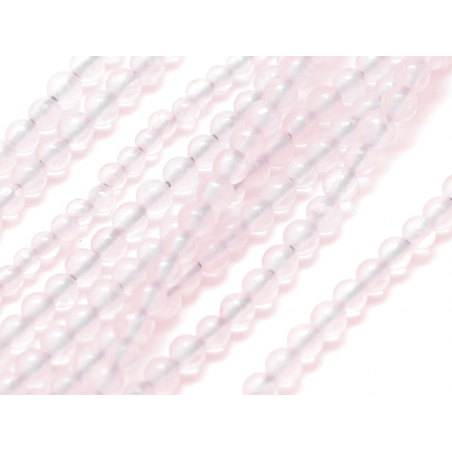 Acheter Lot de 50 perles naturelles 2 mm - Quartz rose - 2,99 € en ligne sur La Petite Epicerie - Loisirs créatifs