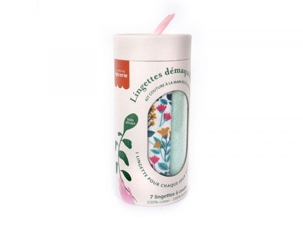 Acheter Kit couture - 7 lingettes démaquillantes à coudre - Champs - 9,99 € en ligne sur La Petite Epicerie - Loisirs créatifs