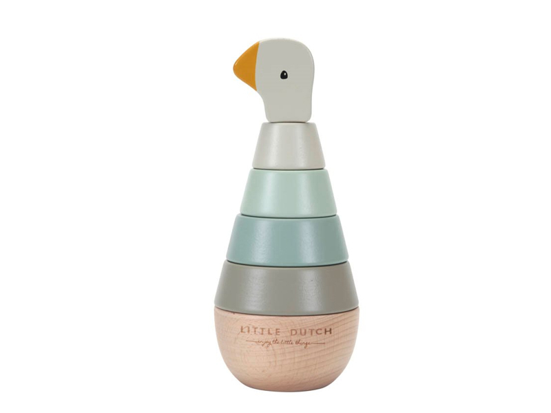 Acheter Tour d'anneaux à empiler Little Goose - Little Dutch - 21,99 € en ligne sur La Petite Epicerie - Loisirs créatifs