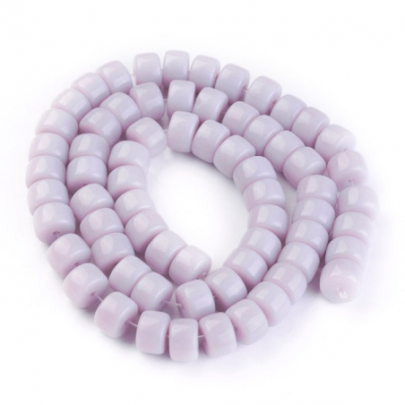 Acheter Lot de 20 perles en verre opaque - Lavande - 0,99 € en ligne sur La Petite Epicerie - Loisirs créatifs