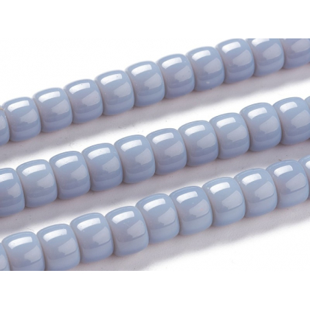 Acheter Lot de 20 perles en verre opaque - Gris - 2,19 € en ligne sur La Petite Epicerie - Loisirs créatifs
