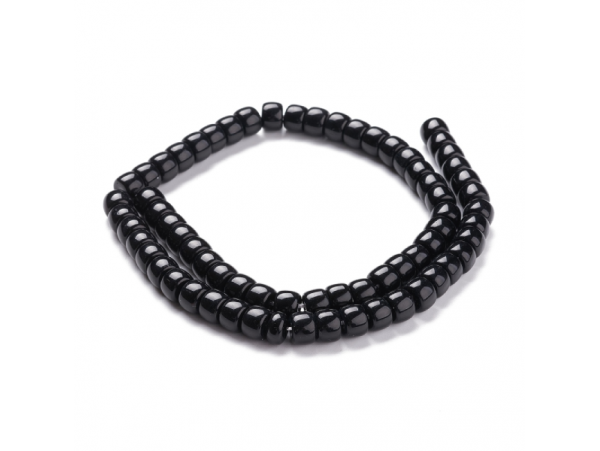 Acheter Lot de 20 perles en verre opaque - Noir - 2,19 € en ligne sur La Petite Epicerie - Loisirs créatifs
