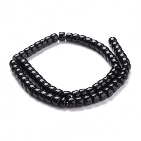 Acheter Lot de 20 perles en verre opaque - Noir - 2,19 € en ligne sur La Petite Epicerie - Loisirs créatifs