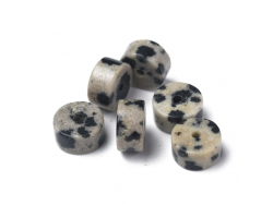 Acheter Lot de 20 perles heishi naturelles 6 mm - Jaspe dalmatien - 4,19 € en ligne sur La Petite Epicerie - Loisirs créatifs
