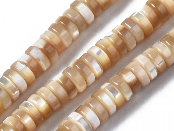 Acheter Lot de 20 perles heishi naturelles 6 mm - Coquille de trochid - 4,29 € en ligne sur La Petite Epicerie - Loisirs créa...