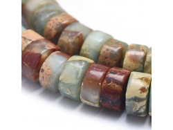 Acheter Lot de 20 perles heishi naturelles 6 mm - Jaspe aqua terra - 4,59 € en ligne sur La Petite Epicerie - Loisirs créatifs