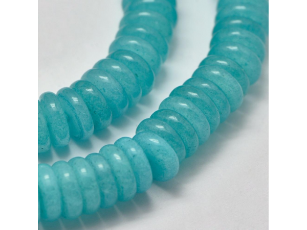 Acheter Lot de 20 perles heishi naturelles 6 mm - Jade turquoise - 3,39 € en ligne sur La Petite Epicerie - Loisirs créatifs