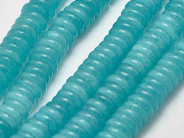 Acheter Lot de 20 perles heishi naturelles 6 mm - Jade turquoise - 3,39 € en ligne sur La Petite Epicerie - Loisirs créatifs