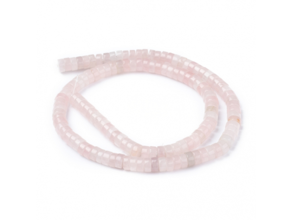 Acheter Lot de 20 perles heishi naturelles 6 mm - Quartz rose - 4,79 € en ligne sur La Petite Epicerie - Loisirs créatifs
