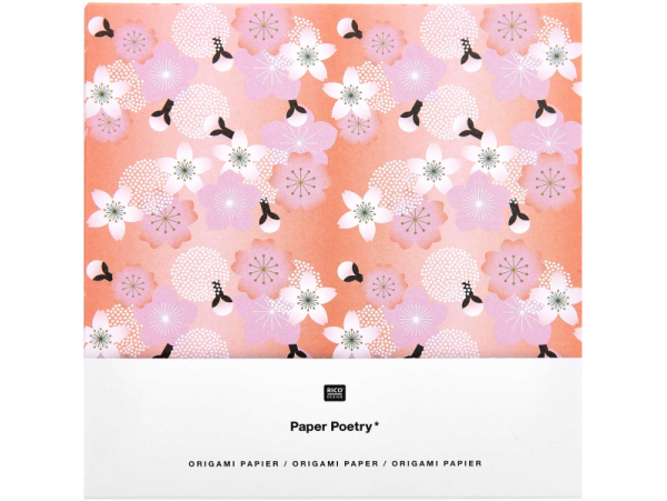 Acheter Lot de 50 feuilles pour origami Sakura Sakura, fleurs de cerisier - Rico Design - 5,49 € en ligne sur La Petite Epice...