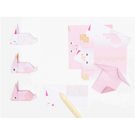 Acheter Lot de 30 feuilles pour origami Sakura Sakura, lapins - Rico Design - 5,49 € en ligne sur La Petite Epicerie - Loisir...