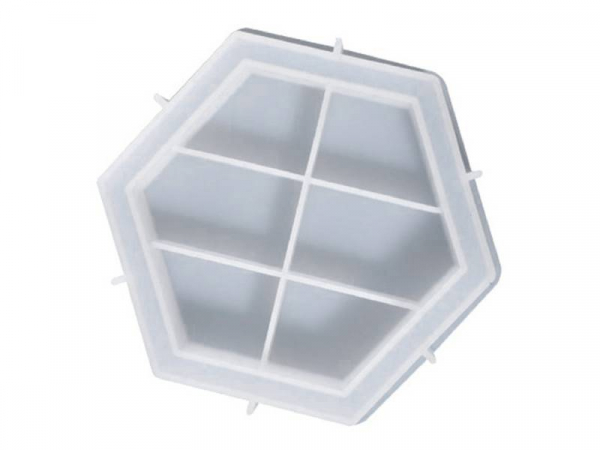 Acheter Moule en silicone - Grande coupelle hexagonale - 19,3 x 17 cm - 19,99 € en ligne sur La Petite Epicerie - Loisirs cré...