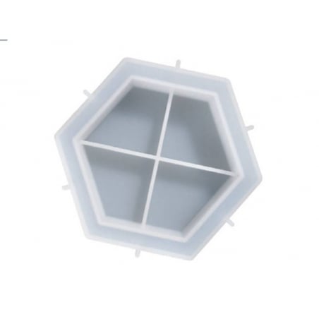 Acheter Moule en silicone - Moyenne coupelle hexagonale - 15,8 x 13,9 cm - 16,99 € en ligne sur La Petite Epicerie - Loisirs ...