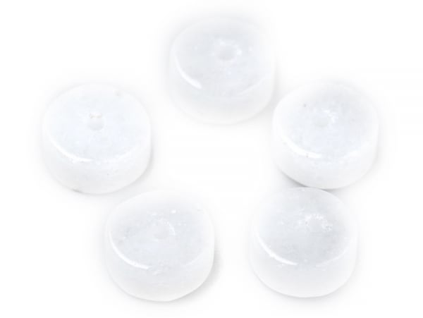 Acheter Lot de 20 perles heishi naturelles 6 mm - Jade blanche - 4,59 € en ligne sur La Petite Epicerie - Loisirs créatifs