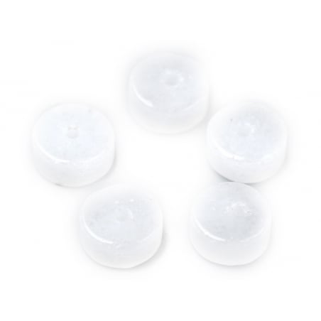 Acheter Lot de 20 perles heishi naturelles 6 mm - Jade blanche - 4,59 € en ligne sur La Petite Epicerie - Loisirs créatifs