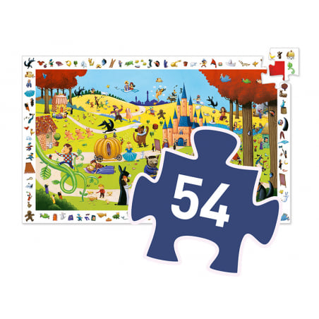 Acheter Puzzle observation - Contes - 54 pièces - 15,19 € en ligne sur La Petite Epicerie - Loisirs créatifs